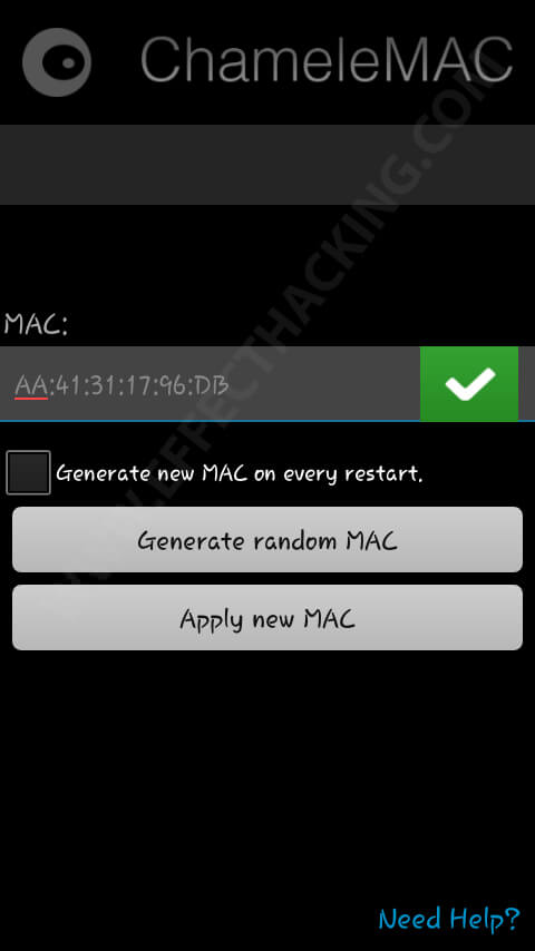 change mac address xperia terminal emulator